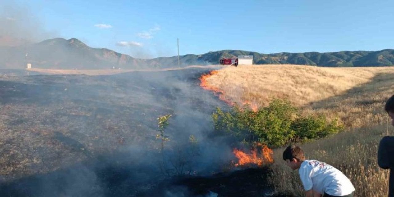 Bingöl’de 3 bölgede çıkan yangınlar söndürüldü!